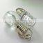 New Design Bulb Shape Crystal Keychain