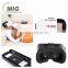 New product hand free 3D film box magical vr box glass 3d TV / Games case for all mobile phone ios and android