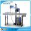 50W 3D Curve Surface Dynamic Focusing Fiber Laser Marking Machine for aluminum
