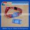 custom fabric woven RFID wristbands for Party Club Concert Events