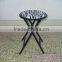 Living Room Furniture Metal Folding Stool Children Chair With PVC Cushioned Seat
