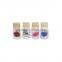 cork lid diamond square circle shape decorating glass jars for wedding