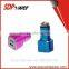 Promotion: high quality stainless steel alloy 2usb 3.1A car charger