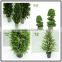 artificial plants tower tree topiary tree for Christmas show case