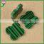 Hot Products Double Flat Polished Four Leave Clover Rough Synthetic Green Malachite Stone for sale