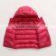 children winter windproof fleece hooded down vest