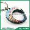 China Maker bulk cheap custom printing token souvenir gift metal keyring