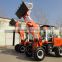 Zl20F with joystick control & hydraulic system, 4WD mini front end wheel loader zl20