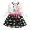 (H4643) Nova Kids Wear Girls Party Dresses Fashion Hot Selling Children Clothing Wedding Baby Girls Clothing Frocks Autumn