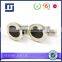 Black honeycomb grateful dead magnetic cufflinks