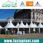 High peak marquee gazebo pagoda wedding party tent with waterproof fabric