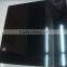 straight Black edge gloss glass tile 600x600 crystal clear glass porcelain