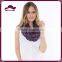 Fashion Crinkled Lightweight Circle Loop Infinity Scarf for Women