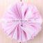 15COLORS,2.6INCH Mini Scalloped Chiffon Ballerina Twirl Flowers Shabby Chic,BULK Ballerina Flowers Hair Accessories,YDKM14