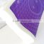 Cool gel wave shape memory foam pillow( purple color)