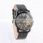 Wholesale cheap leather watch with printed dial