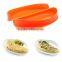 Heatable Silicone Food Container / Folding Silicone Lunch Box