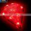 Diamond shaped bike LED rear light USB rechargeable bicycle tail laser light