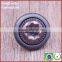 Chinese oem ladies suit metal frog jeans bow shaped buttons skulls