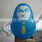 simple and honest inflatable tumbler toy with sand base for party decoration