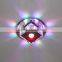 crystal downlight house decoration lamp for home hotel shop party DJ Holiday magic color led light bulb Christmas cross