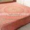 RT-638 Decorative Mandala Printed Tapestry Wall Throws Indian decor Art Sanganeri Screen Print Bedspread Jaipur