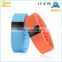 Look!Fashion and smart adjustable silicon bluetooth wristband,your health record!