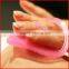 silicone Handle Material and face brush