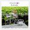 Antique Grey Wrought Iron Garden Bicycle Flower Pots
