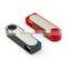Rectangle swivel usb flas drive with aluminum sheet