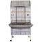 Wholesale Outdoor Opentop Large Stainless Steel Parrot Cage