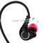 sport bluetooth headset and super bass stereo in-ear earbuds for sport