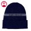 fashion deep color knitted caps for men / custom woven label knitted beanie /hat