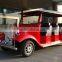 China brand new adult car electric 4.2KW motor, cheap 8 persons sightseeing car for tourist for sale