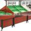 RH-VF-W01Combination Plywood Vegetable Rack ,Fruit Display Shelf
