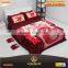 2016 best raschel blanket and 10 PC bedding sets for dubai blanket market.