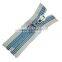 Factory supply vislon zipper for garment bags shoes