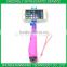Wholesale Mobile Phone Easy Adjustable Focused Selfie Stick with Bluetooth Shooting Button