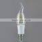 Haining Mingshuai Vintage led filament bulb C35 with plastic light source 2W E14