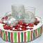 Clear Flat Marbles Decorative Glass Beads Vase Gems
