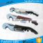 promotional high quality plastic corkscrew compact wine opener