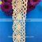 H0067F Elegant Lace Ribbon, 100% Cotton Lace ,Crocheted Lace