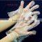 Disposable PE gloves manufacture/clear plastic HDPE
