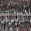 Silver plastic Cutlery disposable cutlery set spoon knife and fork