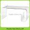 customized perspex stand one whole piece bending clear acrylic table