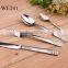 New style single cheap stainless steel cutlery set