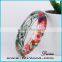 Mother's Day hot sale transparent women resin bangles 2013 on  website new product