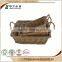 2016 new design Accept OEM rustic hinging soft closing white storage wicker basket storage
