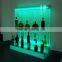 liquor display rack ,wine back bar,with water bubble and let lighting