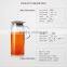 China supplier glass water pot juice pot with plastic lid borosilicate glass
